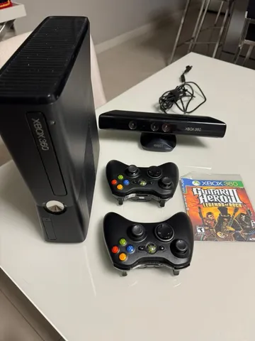 Xbox 360 Desbloqueado Com:2 Controles,Kinect,Jogo Naruto Storm 3 Original, Console de Videogame Microsoft Usado 93077266