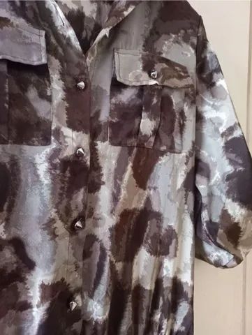 Vestido estampado M - Foto 4