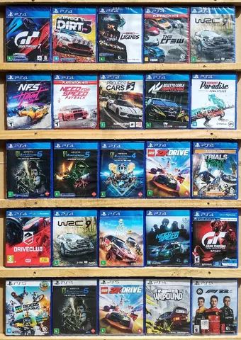 Os melhores jogos de corrida de PS4 e PS5