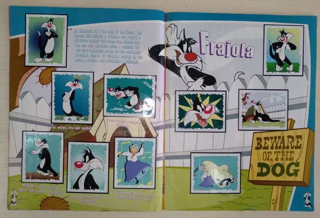 Álbum de figurinhas LOONEY TUNES - Foto 4