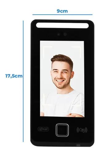 Relógio de ponto Leitor Digital Função Alarme Knup KP-RE1037 - Foto 3