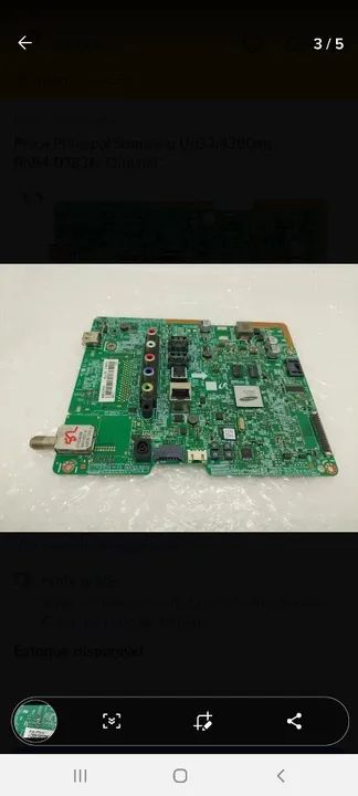 Placa Principal Samsung Un32J4300ag Bn94-07831v Original - Foto 3