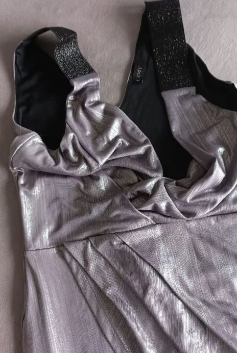 Vestido Dimy metalizado - M - Foto 2