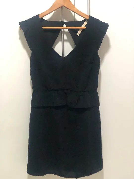 Vestido crepe/seda