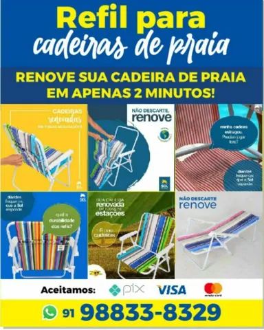 Refil para cadeiras de praia - Foto 5