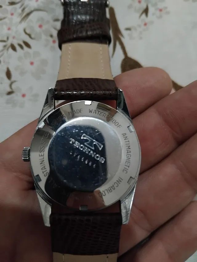 Relogio technos antigo Suíço em perfeito estado - Foto 4