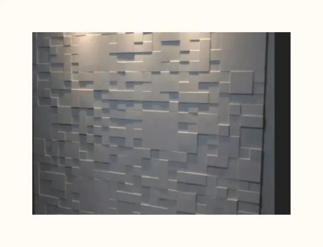Revestimento  Cimentício Geometric 3D ONIX. - Foto 4