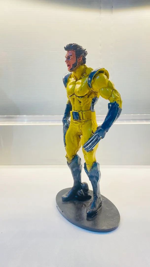 Boneco Resina figure action Wolverine Logan Marvel 19cm - Foto 2