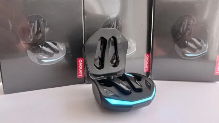 Fone de ouvido Bluetooth Lenovo GM2 pro - Novo
