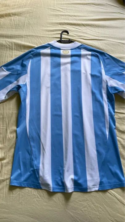 Camisa Argentina Copa 2010 - tam G - Foto 2