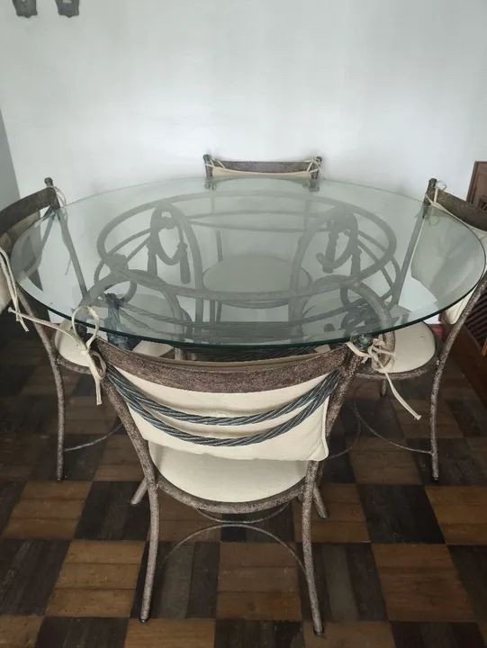 Mesa de jantar com 4 cadeiras - Foto 4