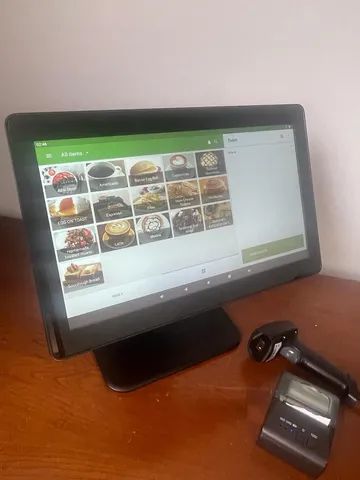 PDV tela Touch completo + impressora + leitor novo somos loja 