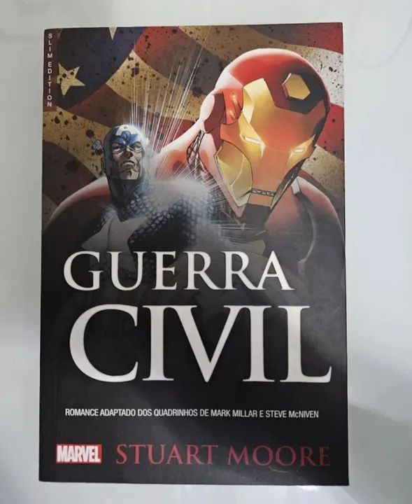 Livro Guerra Civil Marvel