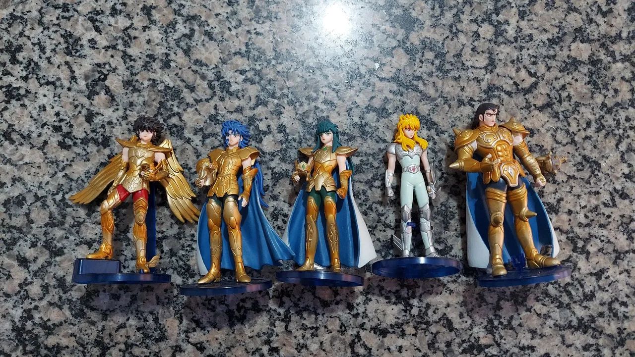 Bonecos Cavaleiros Do Zodiacos ( Com 4 ) Vendo Separadamente - Foto 3
