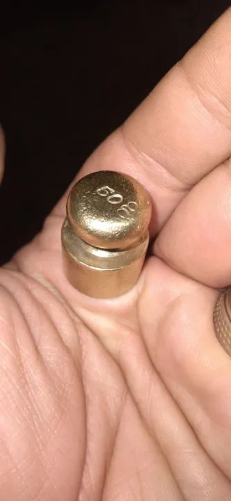 Peso de 50g de bronze para Balança 