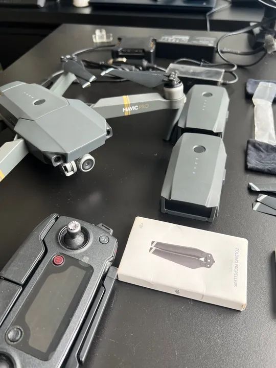 Drone DJI Mavic Pro completo. Troco por iPad  - Foto 3