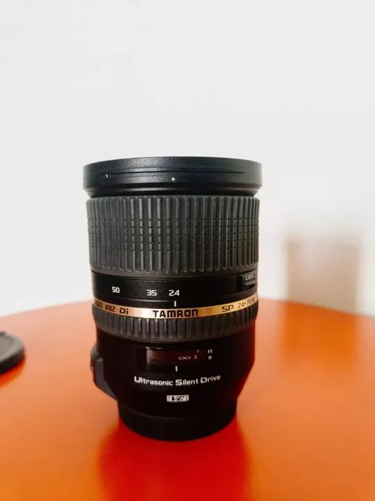 Lente Tamron 24-70mm F/2.8 Di Vc Usd P/ Canon - Usada - Foto 3