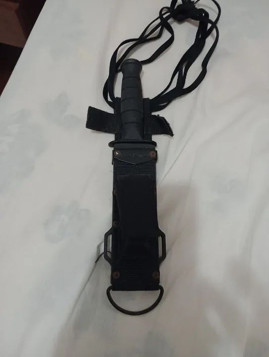 Faca tática militar Smith weson americana nova  - Foto 2