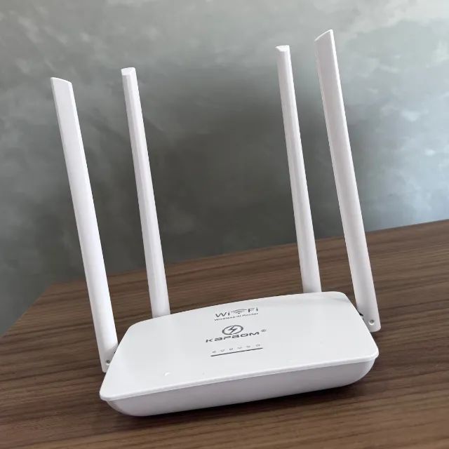 Kapbom KA-X336 High-Performance Wireless Router with 4 Antennas - White64385328803585122