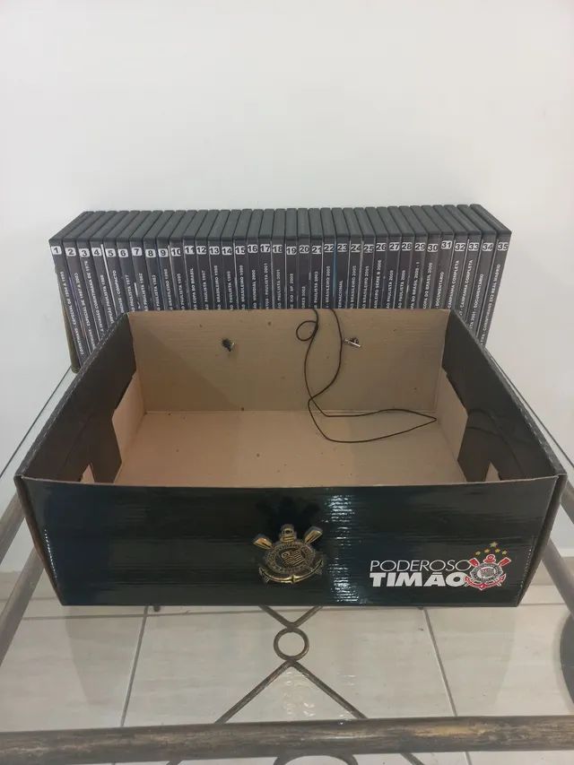 COLEÇÃO 35 DVD'S CORINTHIANS JOGOS HISTÓRICOS  - Foto 2