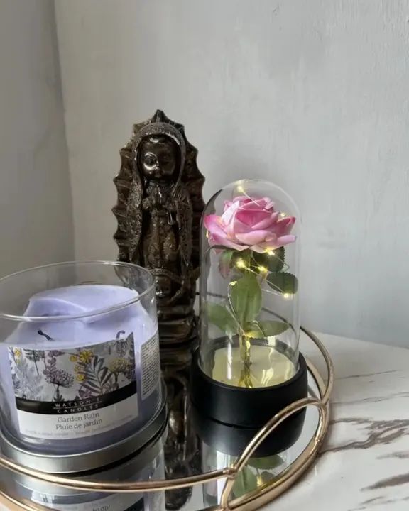 Rosa Encantada - Decoração - Iluminada - Foto 3
