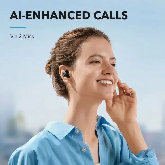 Fone de ouvido Anker Soundcore A20i bluetooth 5.3 IPX5 até 28hs de som (Novo) - Foto 5