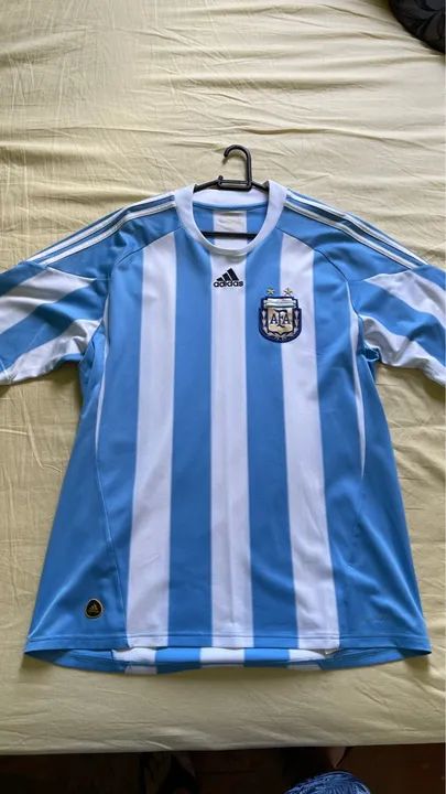 Camisa Argentina Copa 2010 - tam G