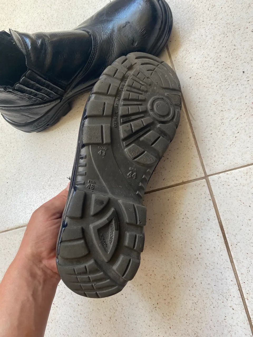 Bota EPI usada 64292688749698124