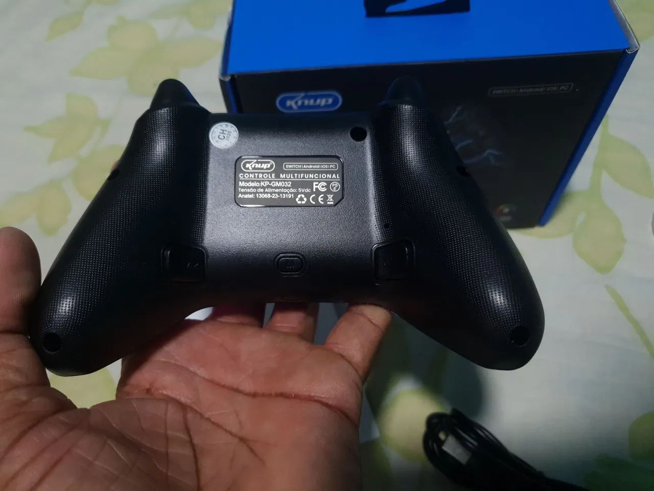 Controle joystick sem fio bluetooth switch, ios, Android ou pc - Foto 3