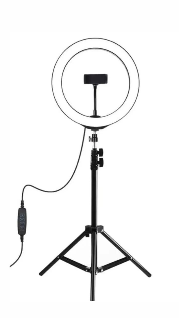 Ring Ligth 10 e 12 Polegadas com tripé regulável incluso. - Foto 3
