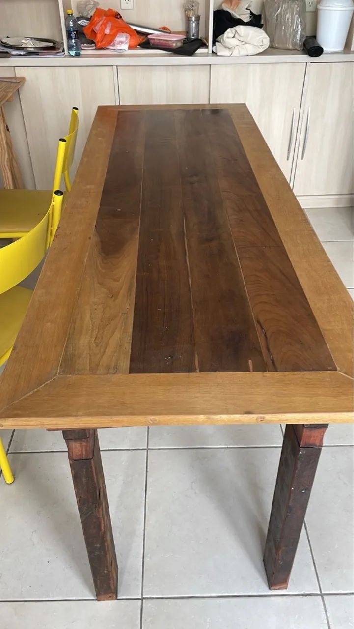 mesa rústica