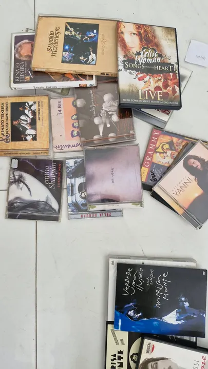 Lote de DVDs Musicais - Diversos Artistas