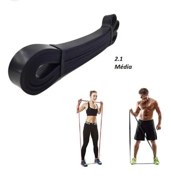 Faixa de Resistência para Exercícios - Alta Qualidade - Foto 4