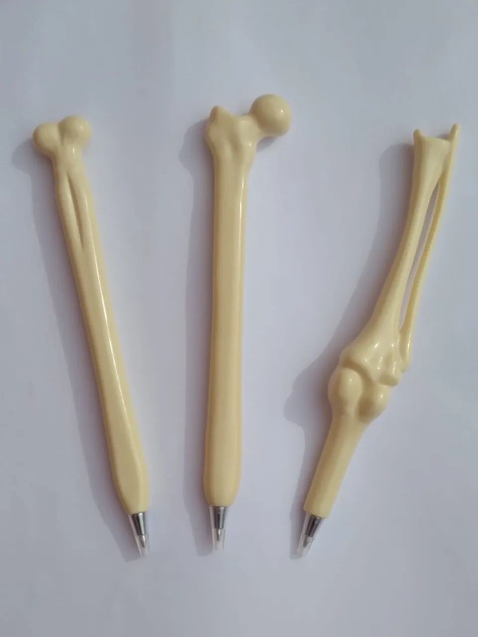 3 Canetas formato de ossos 64960449671299121