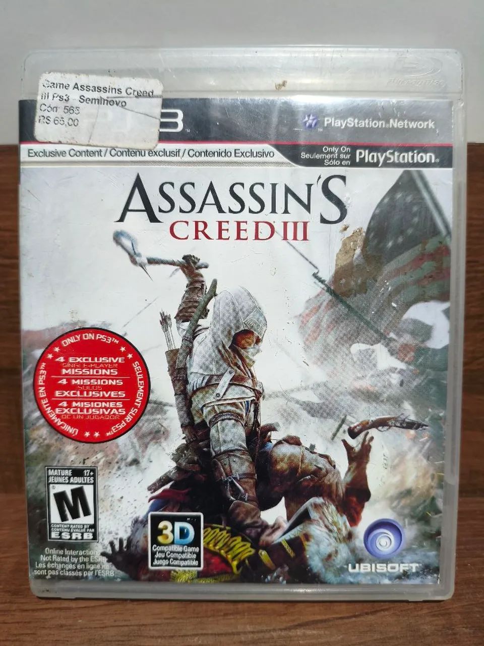 Assassin's Creed III - PS3