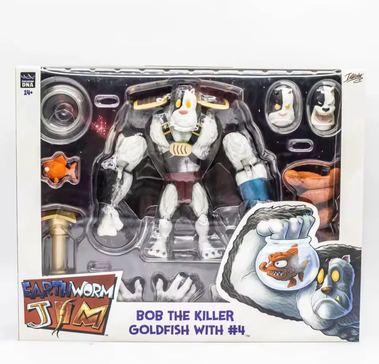 Action Figure Earthworm Jim - Bob the Killer Goldfish com #4