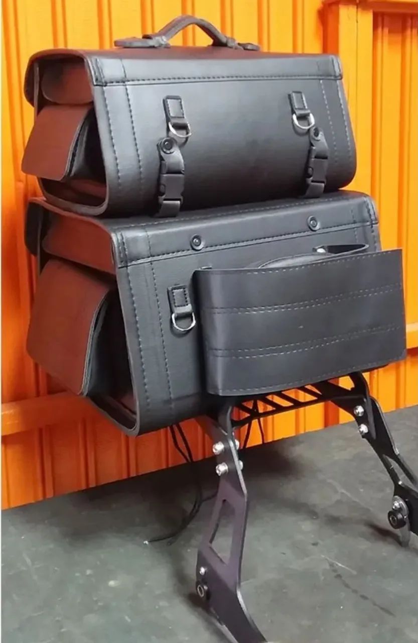 Alforges Sissy Bag Mala Traseira Double 75l - Liso - Foto 7