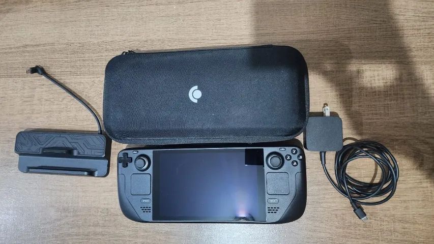Steam Deck LCD SSD 1Tb + Dock e Case - Consoles de Vídeo Game