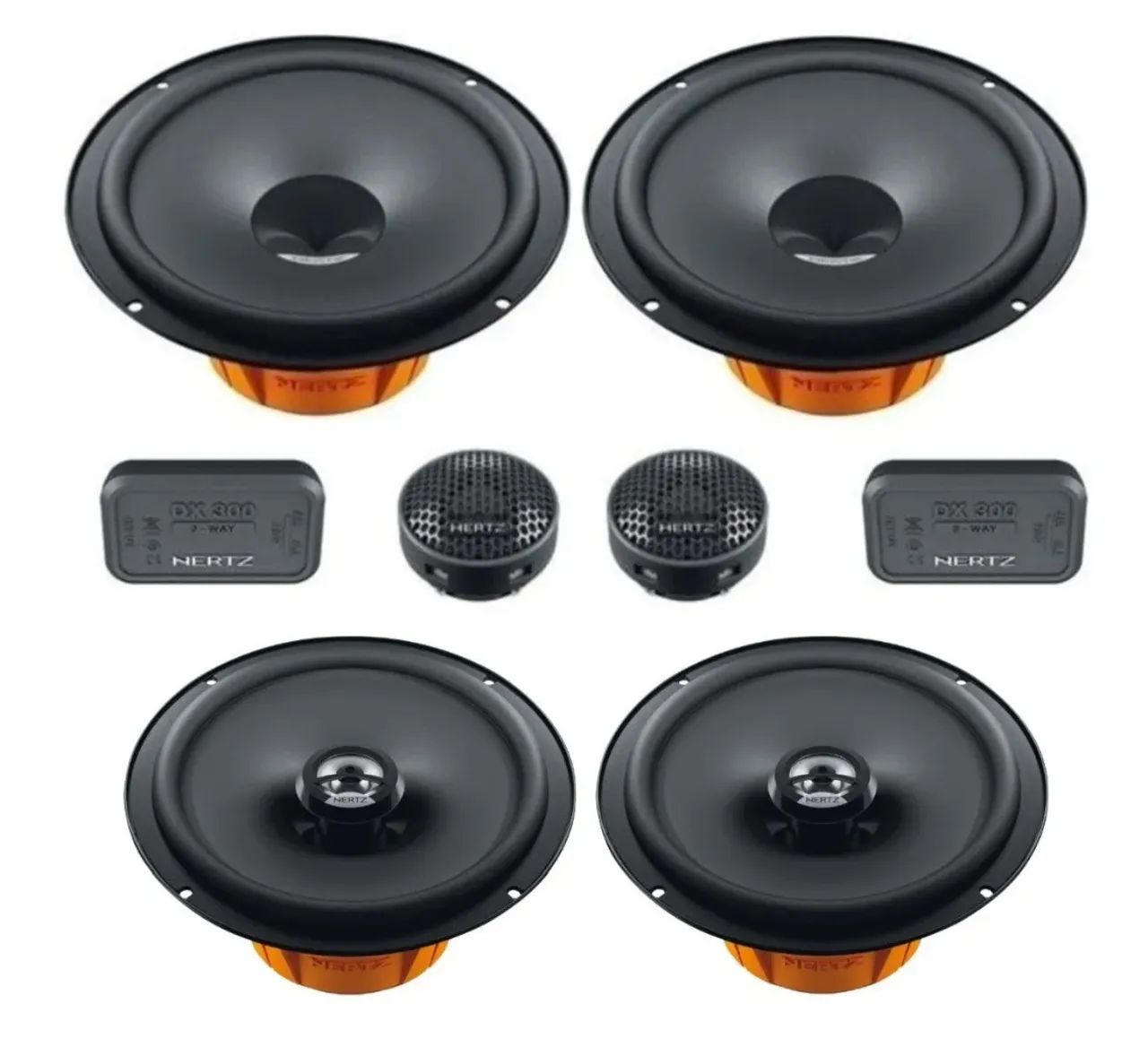 その他 flk040216 Kit Coaxial Hertz Dcx 460.3 (4x6 Pols/ 160w Rms) - Siri Som