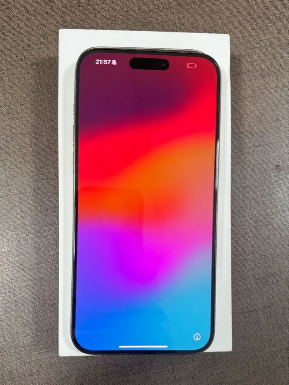 iPhone 15 pro Max 512gb novo 100% de bateria (versão americano sem chip)  - Foto 2