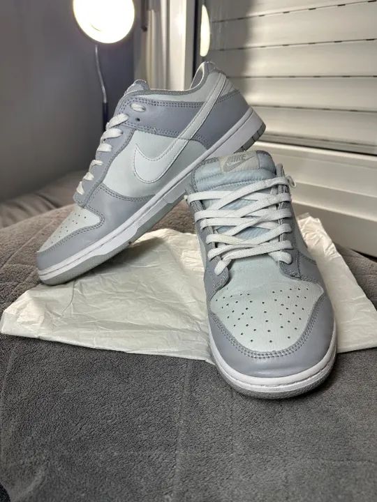 Nike Dunk Low Grey White - Usado