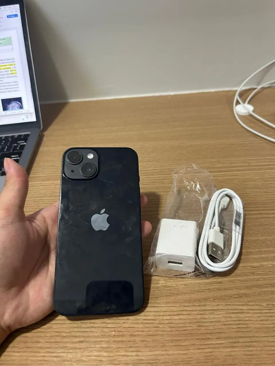 iPhone 14 - 128GB | E-SIM | Desbloqueado | COMO NOVO!<br>