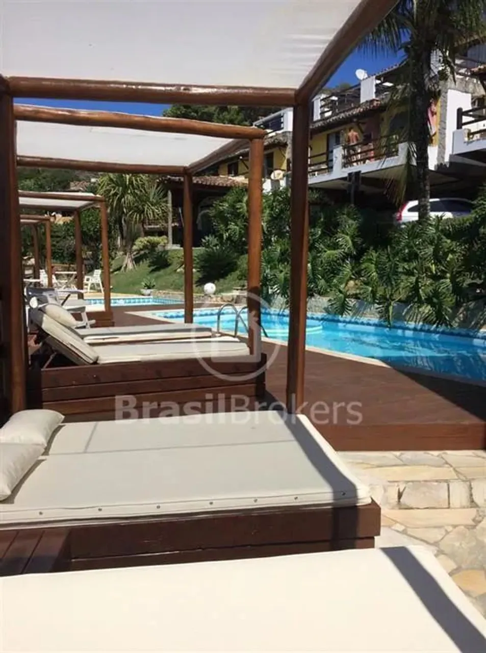 Armação do Búzios, Geribá, Casa no Condomínio Hotel Residência, Vista Mar.