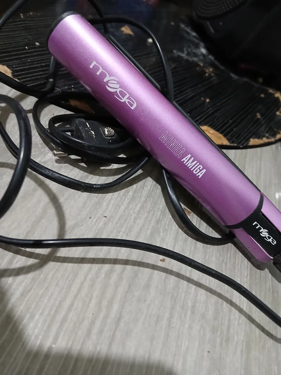 Prancha de Cabelo Mega Minha Amiga
