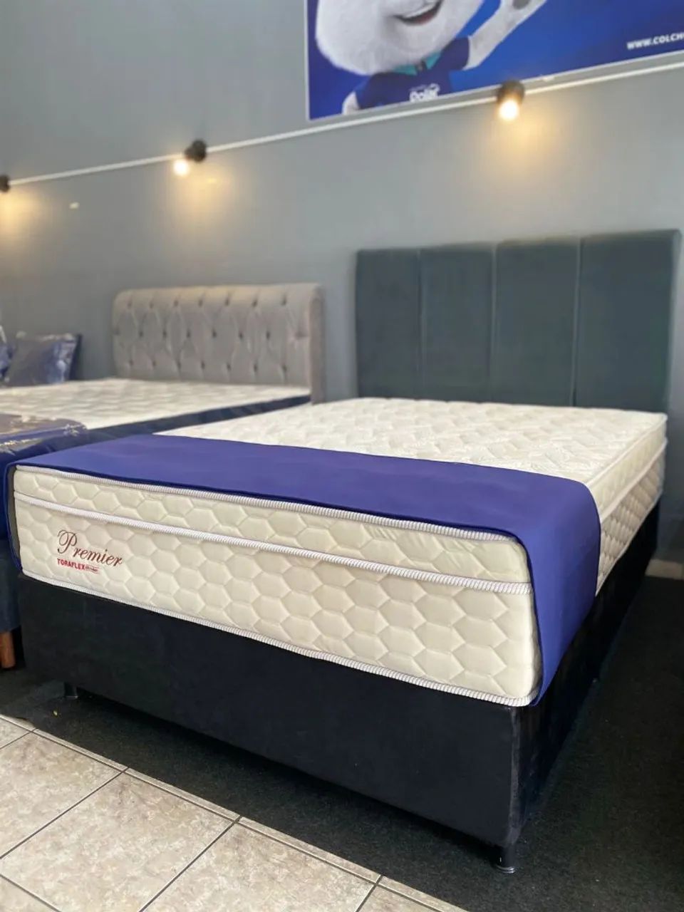 Cama Box Premier Toraflex em malha  - Foto 2