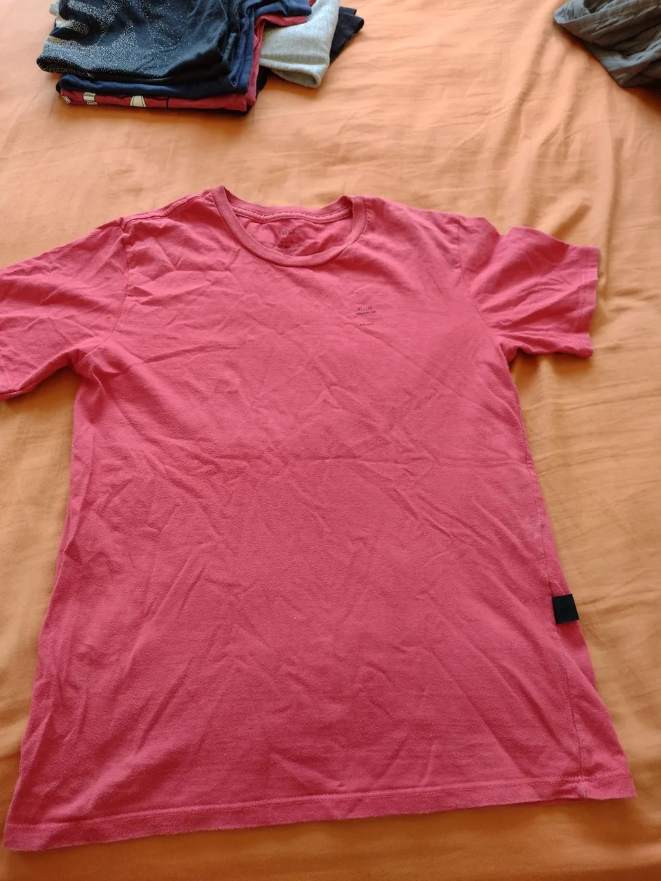 Camiseta Ellus Infantil Vermelha