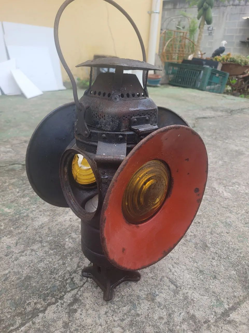 Sinaleiro muito antigo,peça de museu: - Foto 4