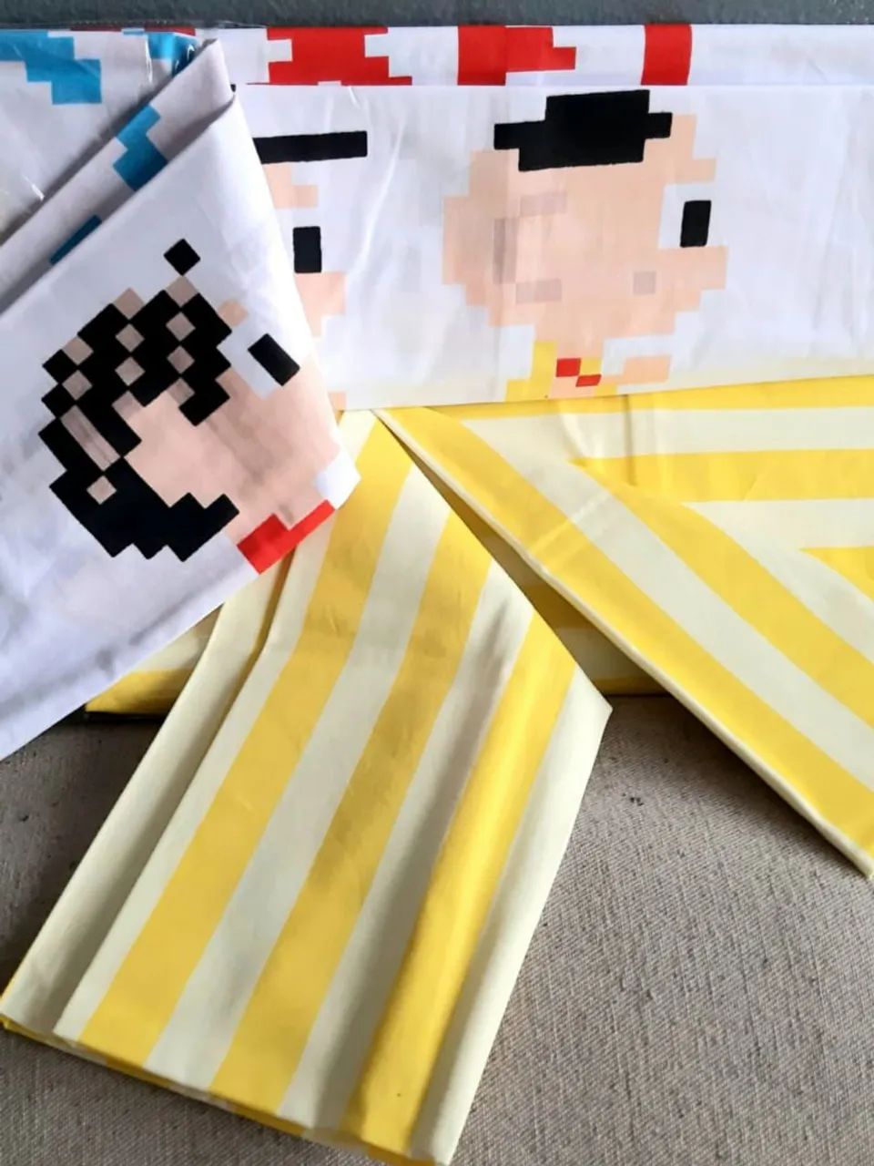 Fronha Tok&Stok Turma da Mônica Go Pixel Pixelado Fronha Tok Stok - Foto 3