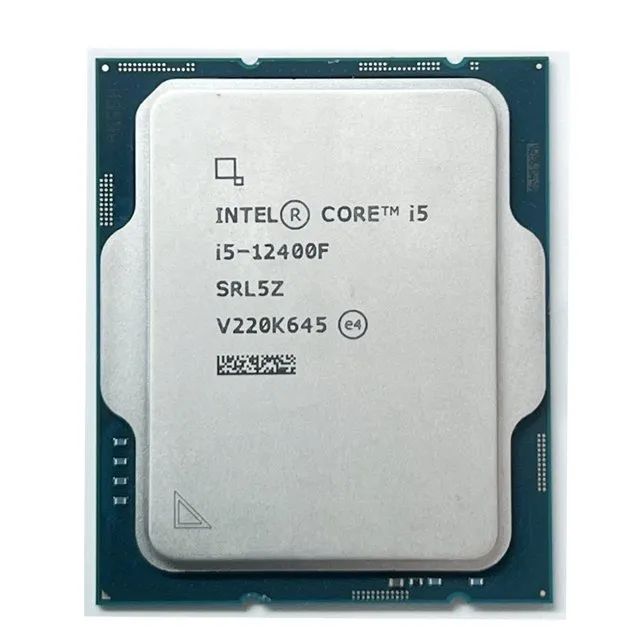PROCESSADOR INTEL CORE I5-12400F 2.5GHz (TURBO 4.4GHz) 18MB CACHE