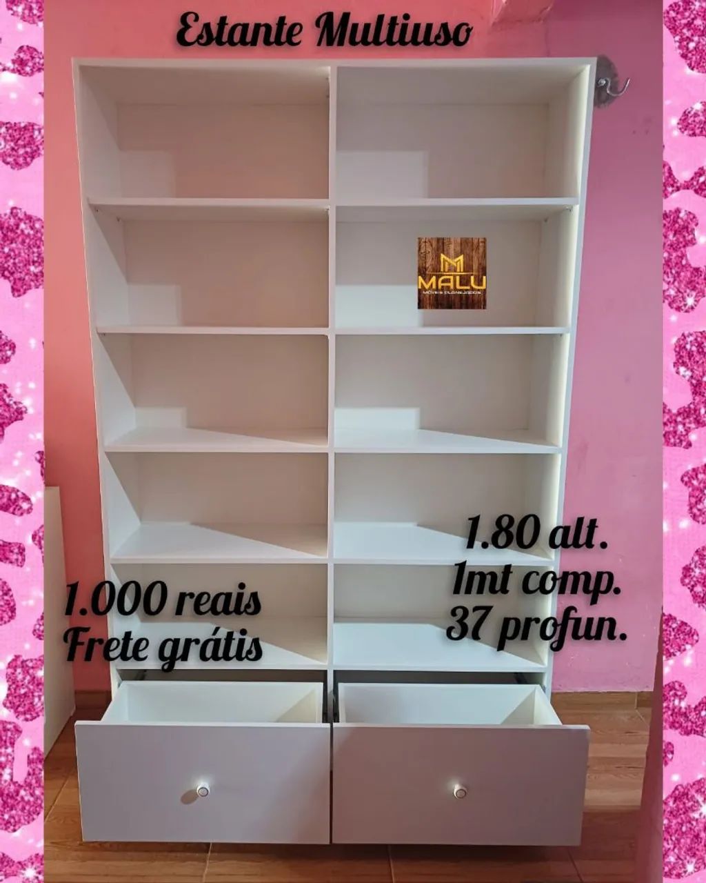 Estante Multiuso 1,80m